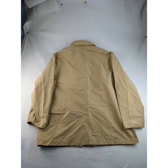 Mens Eddie Bauer Full Zip Long Sleeve Outdoor Jacket Size XL Tan Pockets - Picture 2 of 8